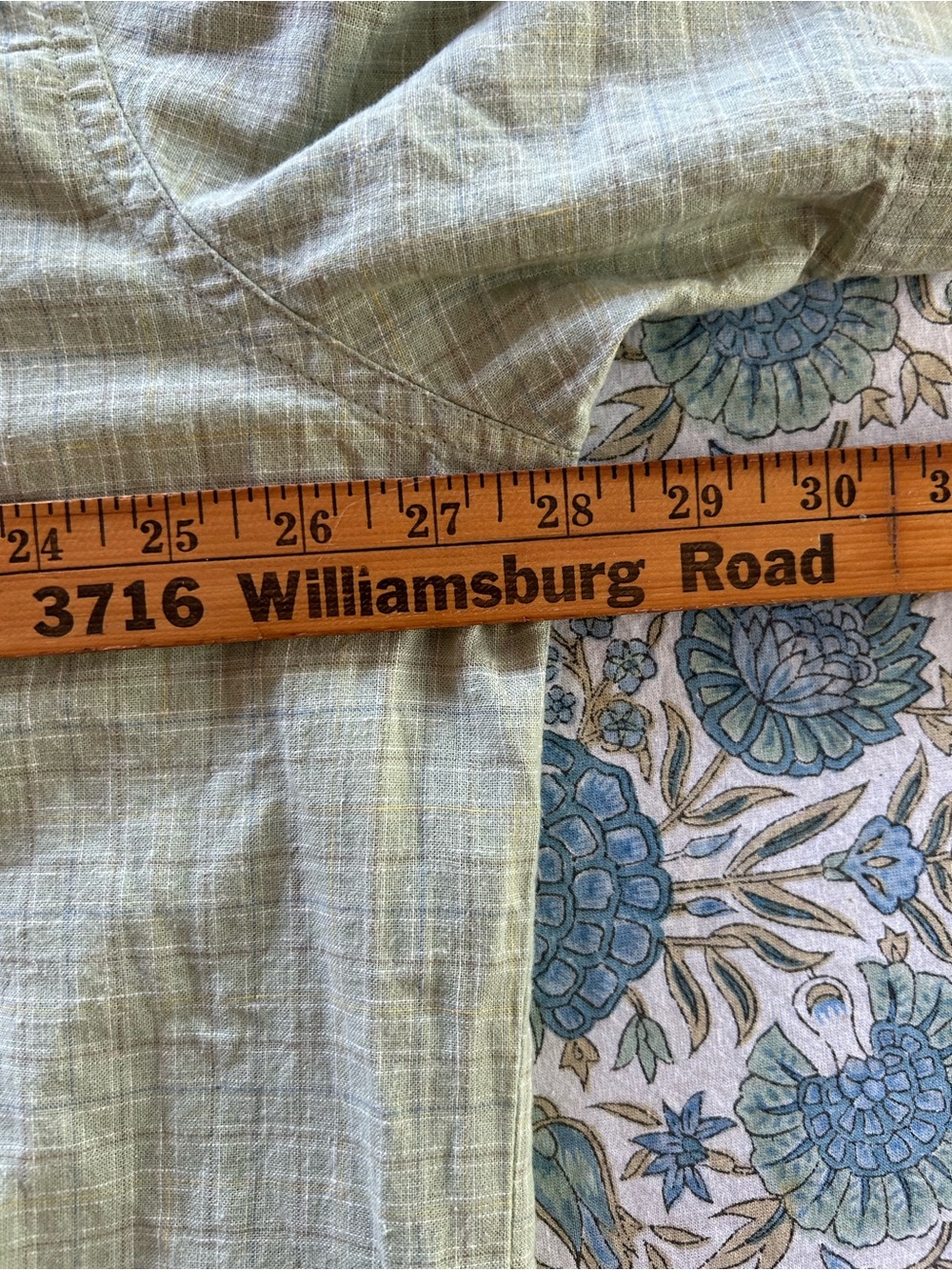 Patagonia Men's Back Step Shirt 3XL Light Green Plaid Organic Cotton Hemp Blend - Picture 6 of 6